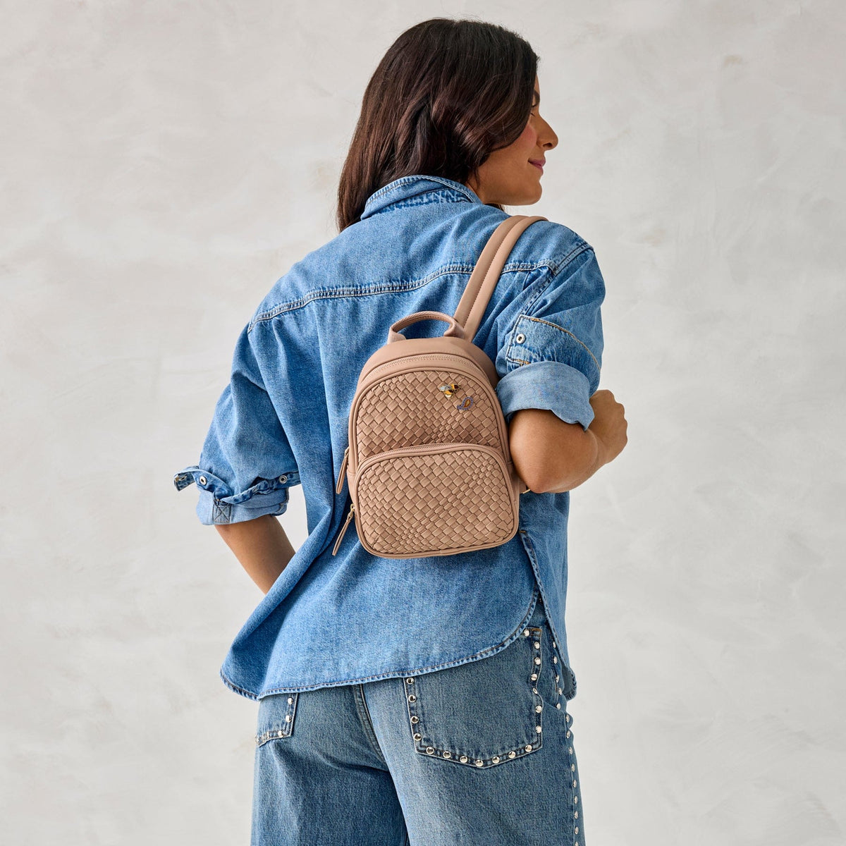 Mini Banbury Backpack - Warm Taupe