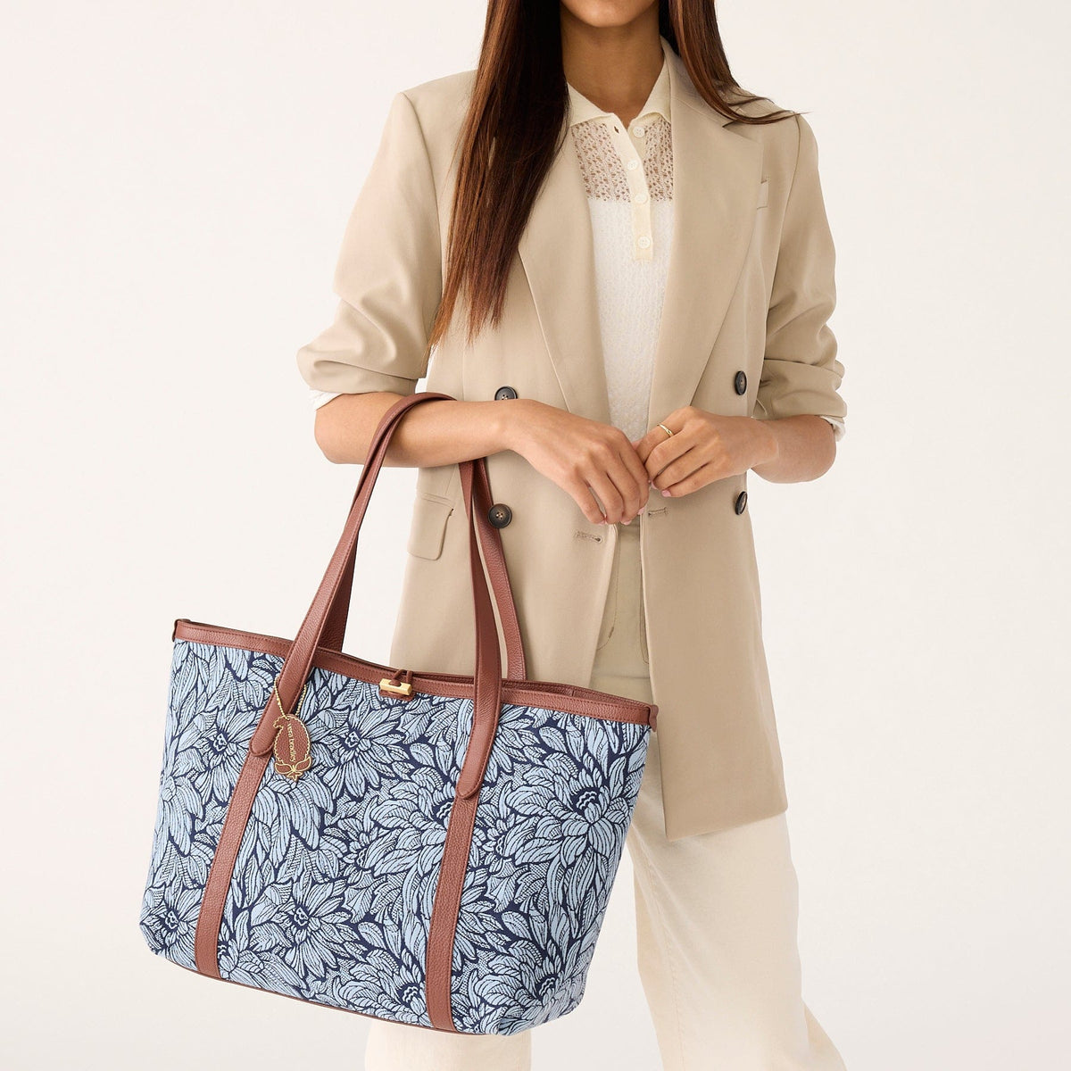 Hathaway Tote Bag - Dahlia Dreams