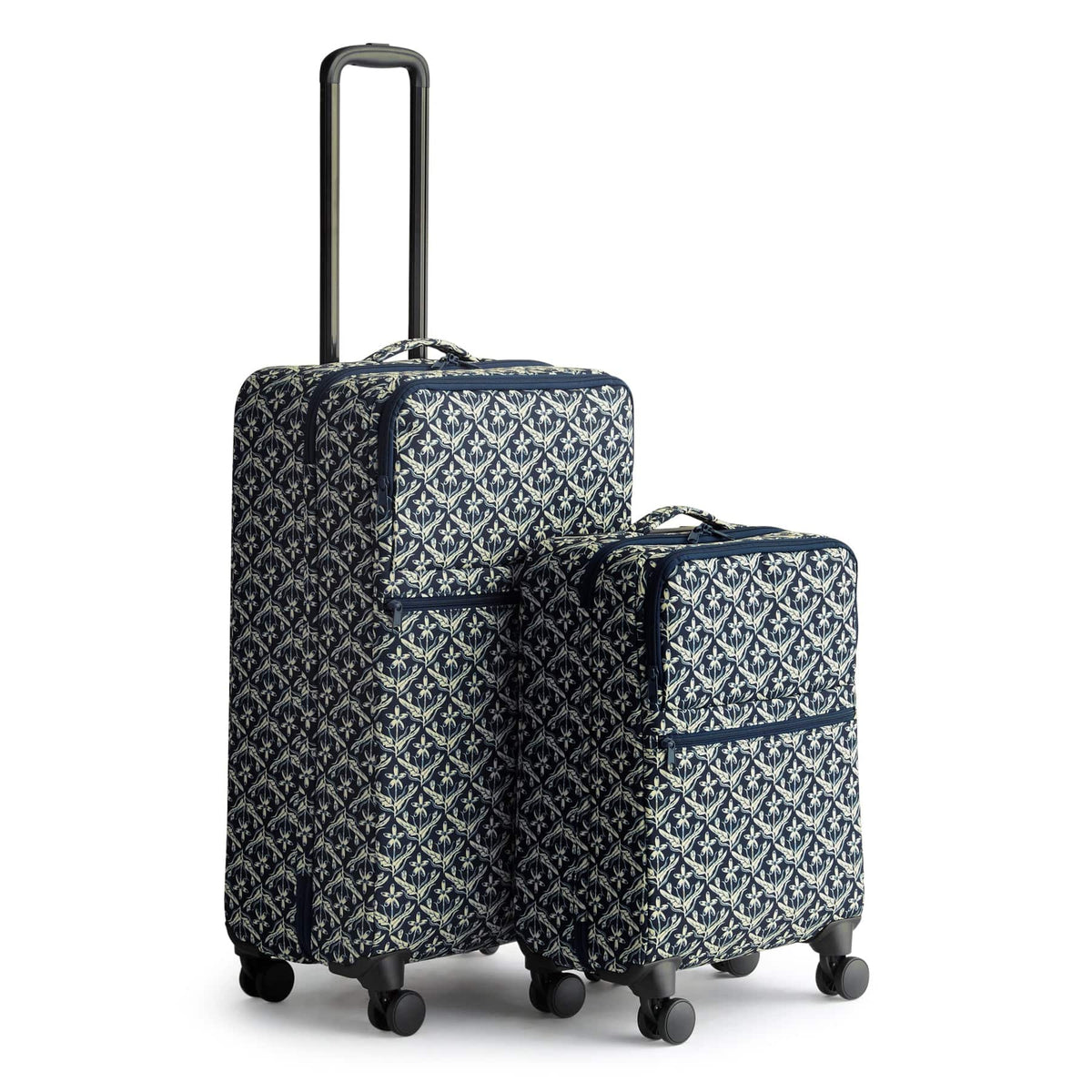 2 Pc. Nested Luggage Set - Etched Floral