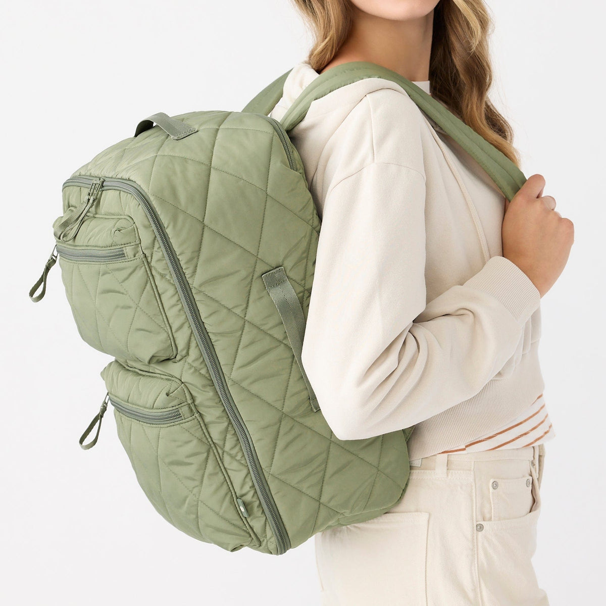 Essential Travel Backpack - Deep Lichen Green