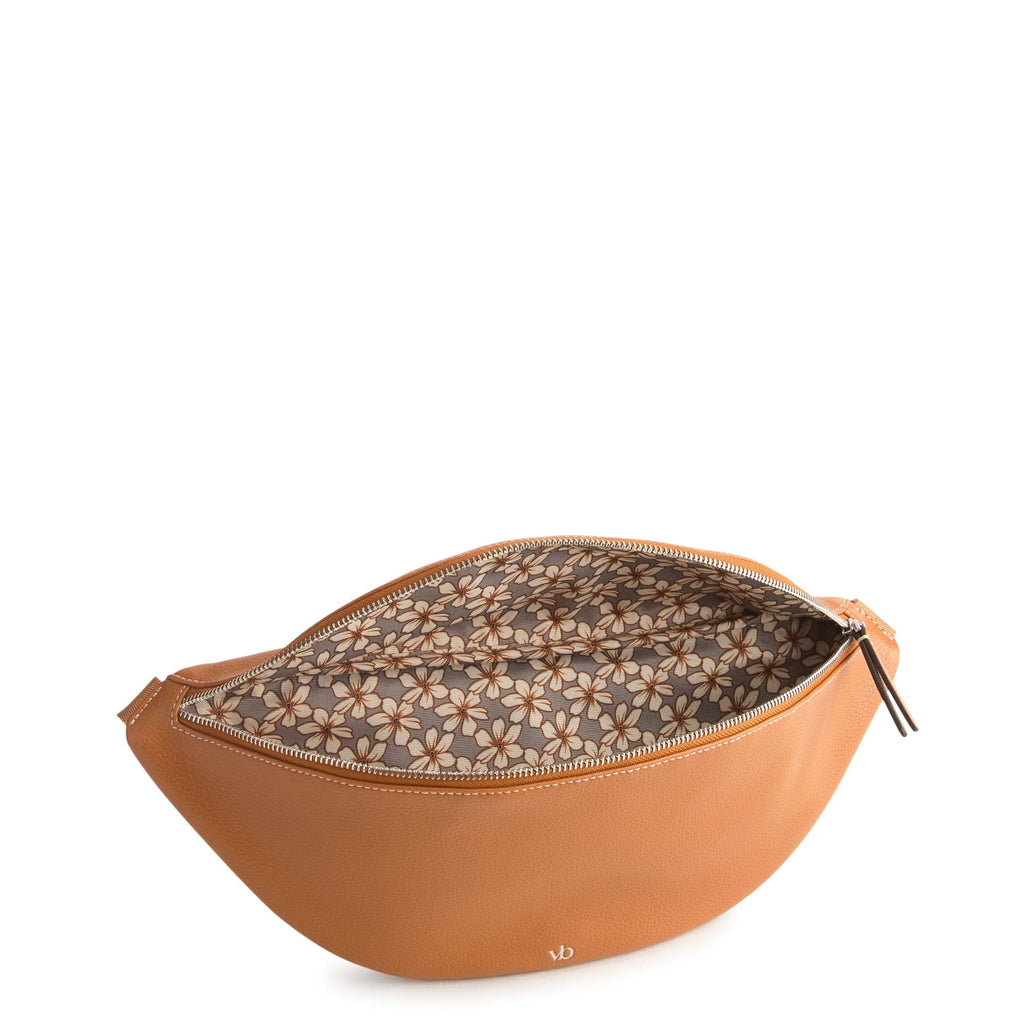 Medium Crescent Sling Crossbody - Roasted Pecan