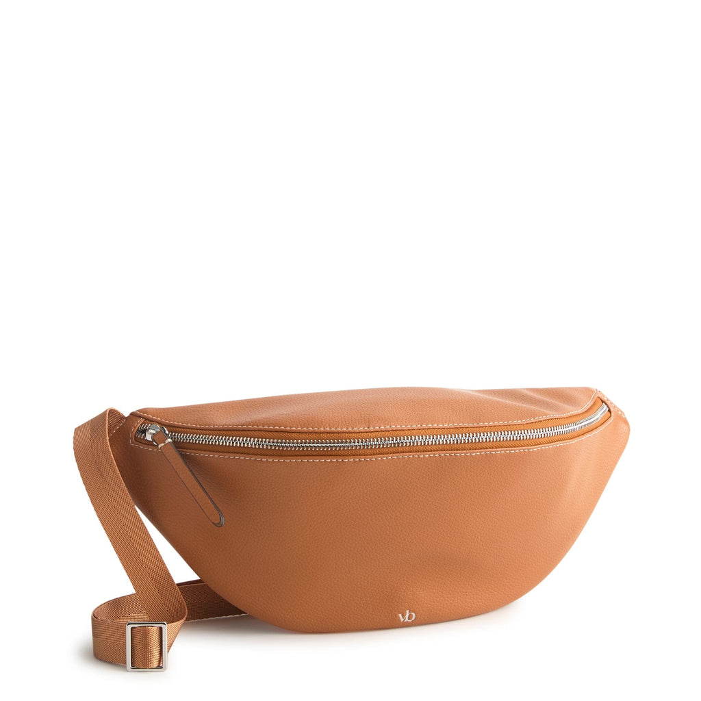 Medium Crescent Sling Crossbody - Roasted Pecan