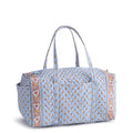 Large Original Duffel Bag - Blue Leaf