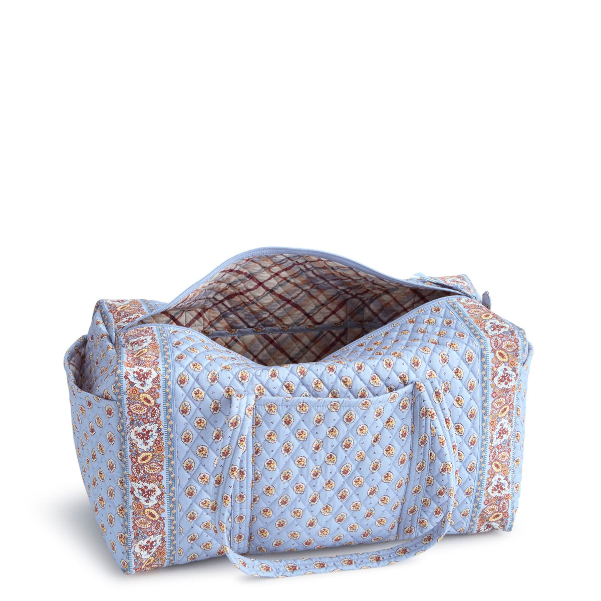 Large Original Duffel Bag - Blue Leaf