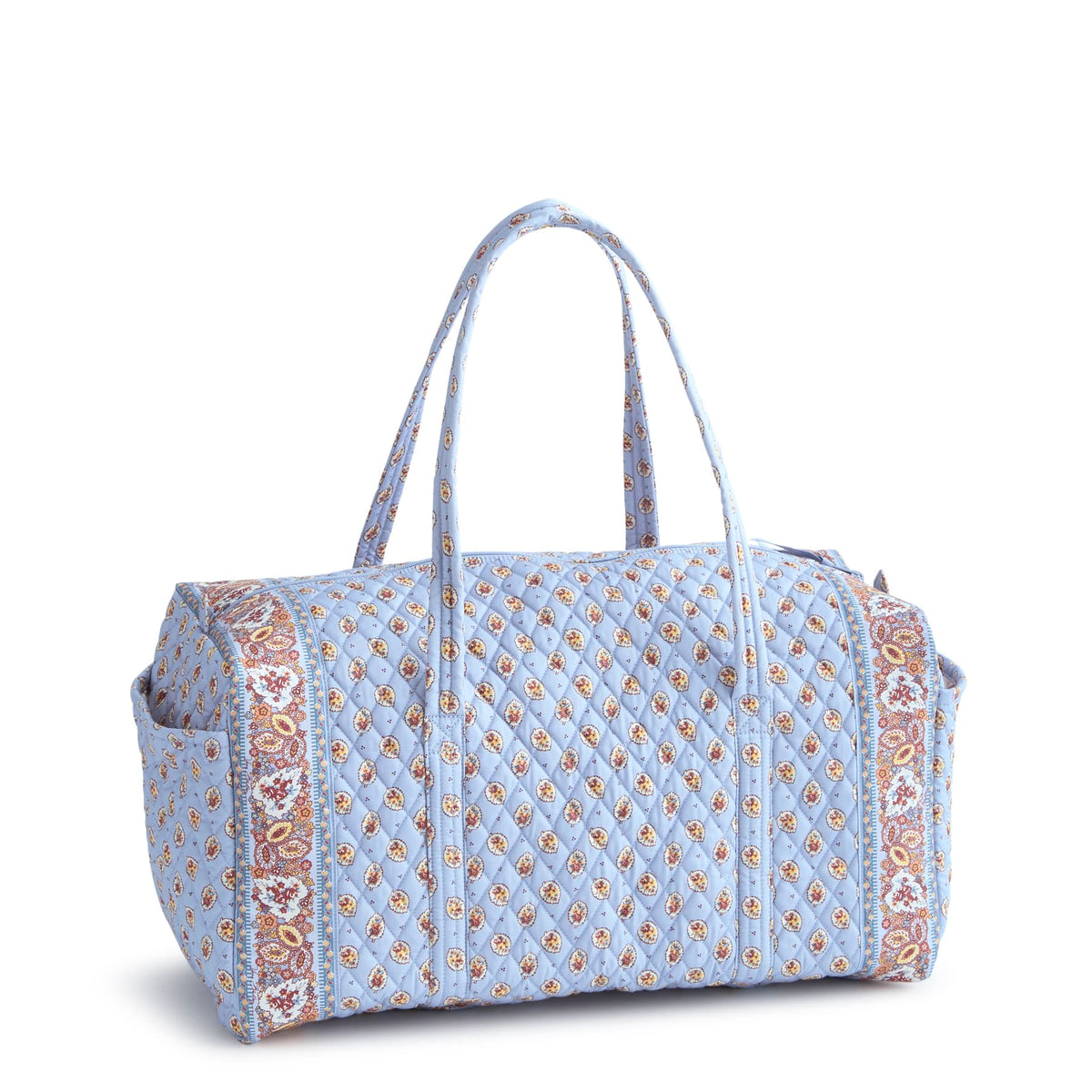 Large Original Duffel Bag - Blue Leaf