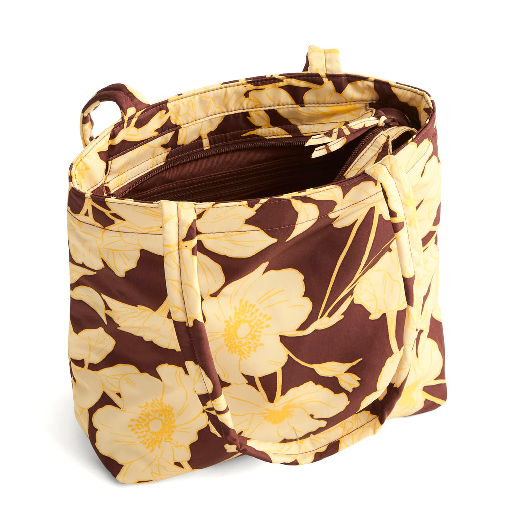 Small Original Zip Tote Bag - Scattered Anemones