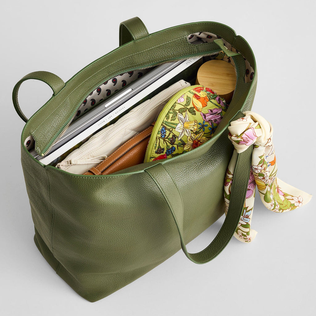 Original Zip Tote Bag - Bronze Green