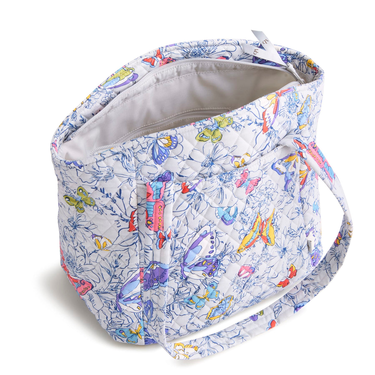 Glenna Satchel - Coastal Breezy Butterflies