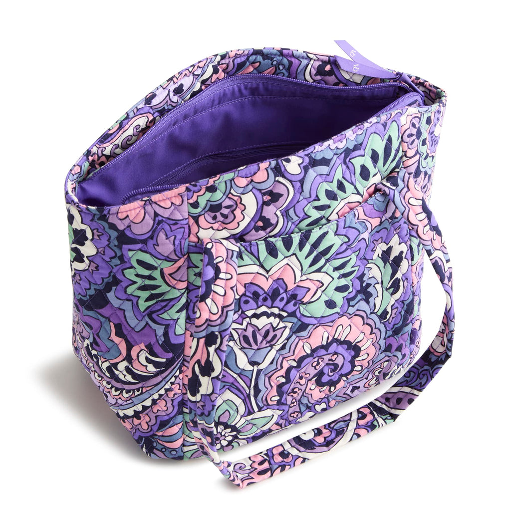 Glenna Satchel - Floral Swirls