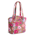 Glenna Satchel - Vibrant Gardenias