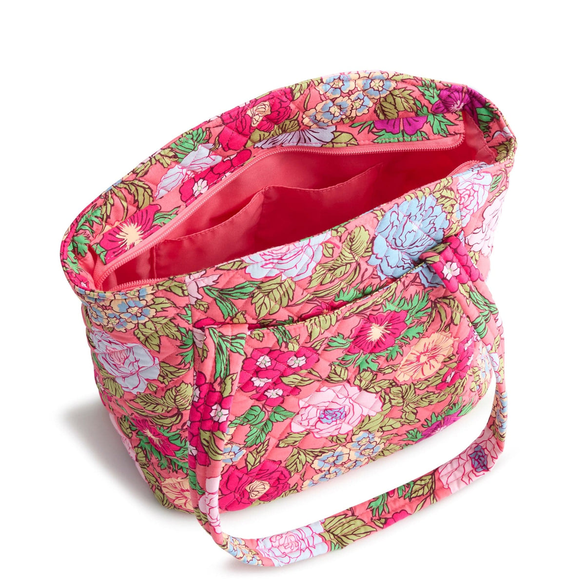Glenna Satchel - Vibrant Gardenias
