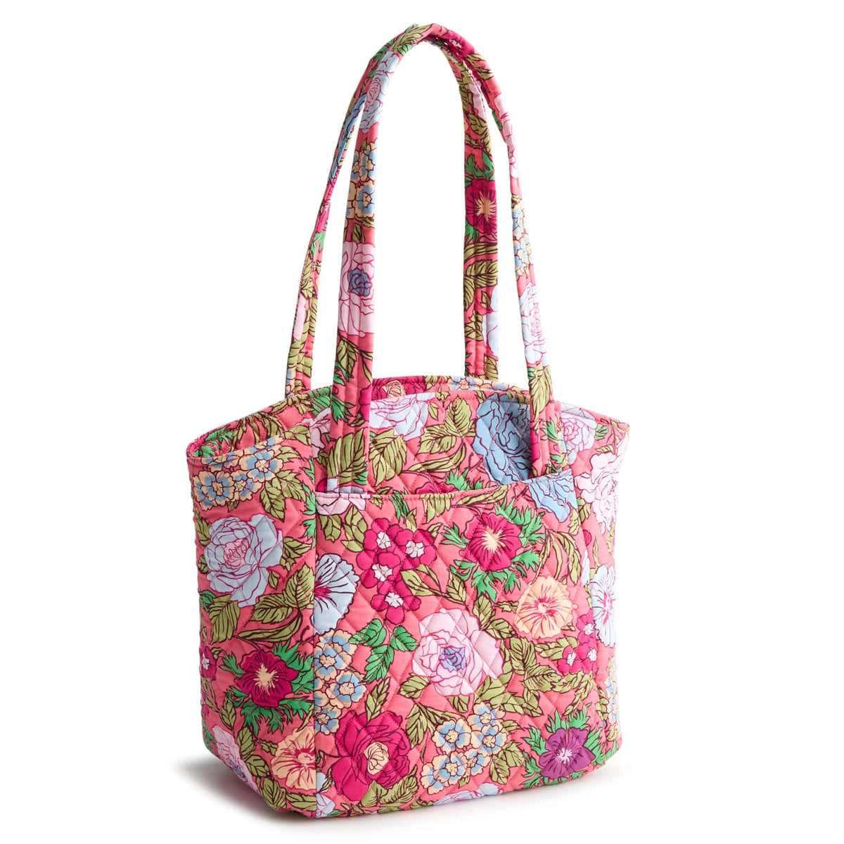 Glenna Satchel - Vibrant Gardenias