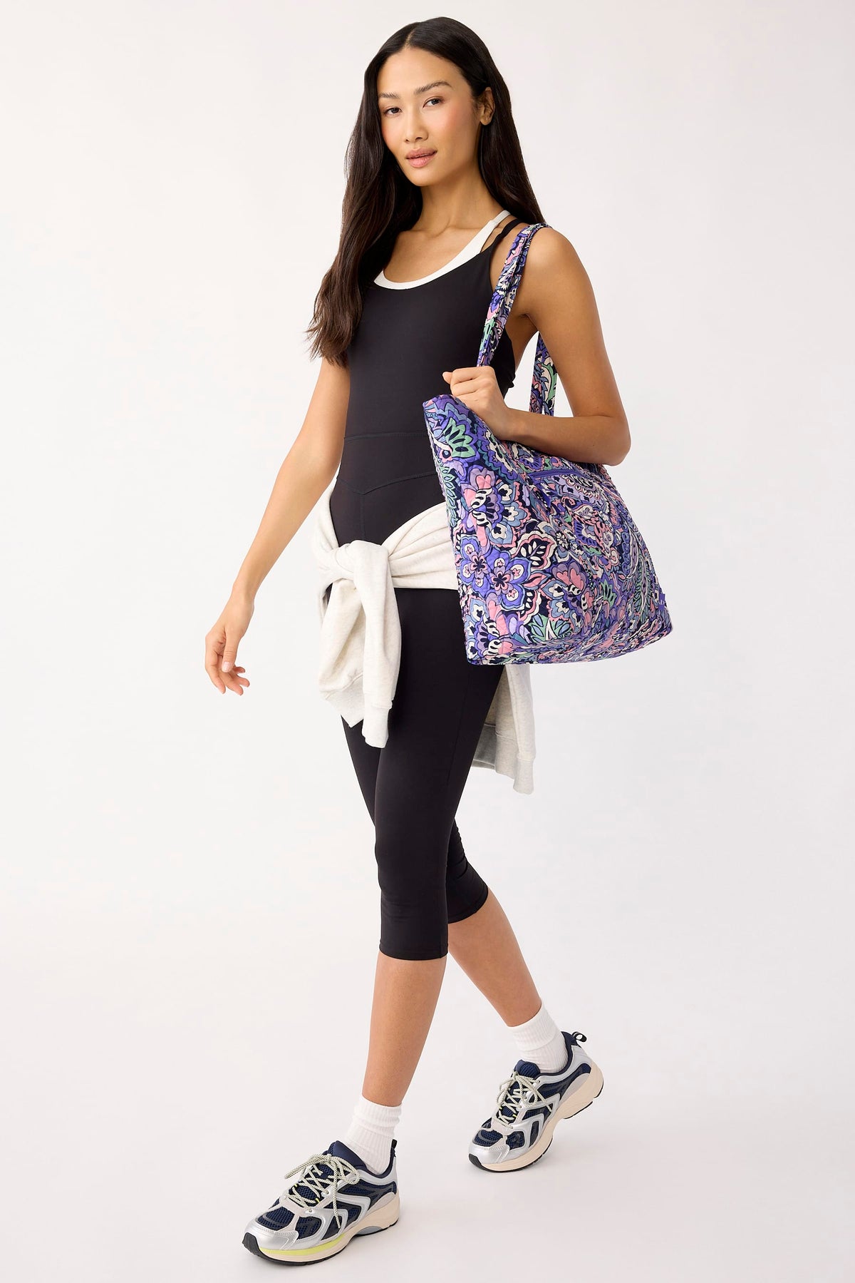 Vera Tote - Floral Swirls