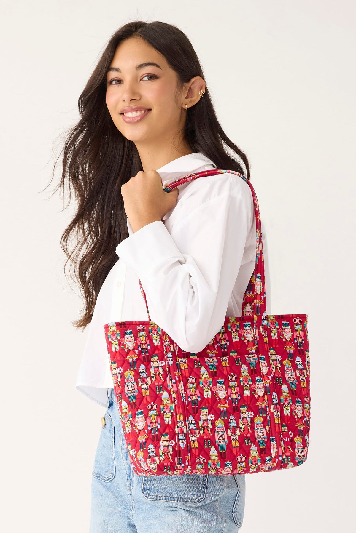 Small Vera Tote - Nutcrackers