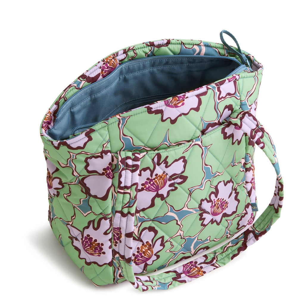 Glenna Satchel - Reflecting Lily Pads