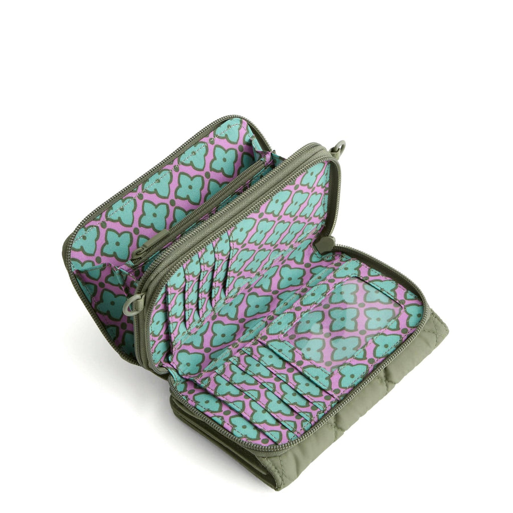 3-in-1 Crossbody - Deep Lichen Green