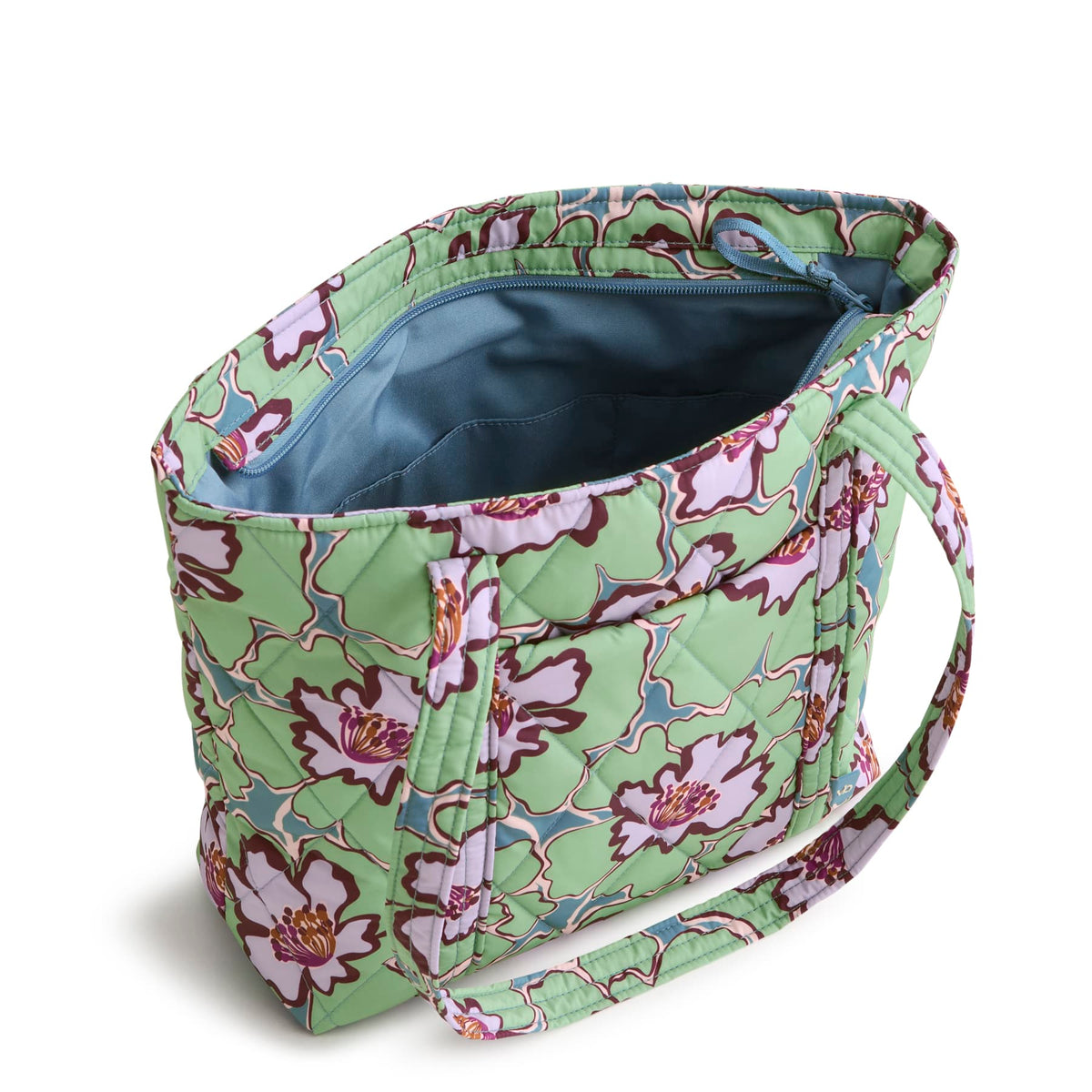Small Vera Tote - Reflecting Lily Pads