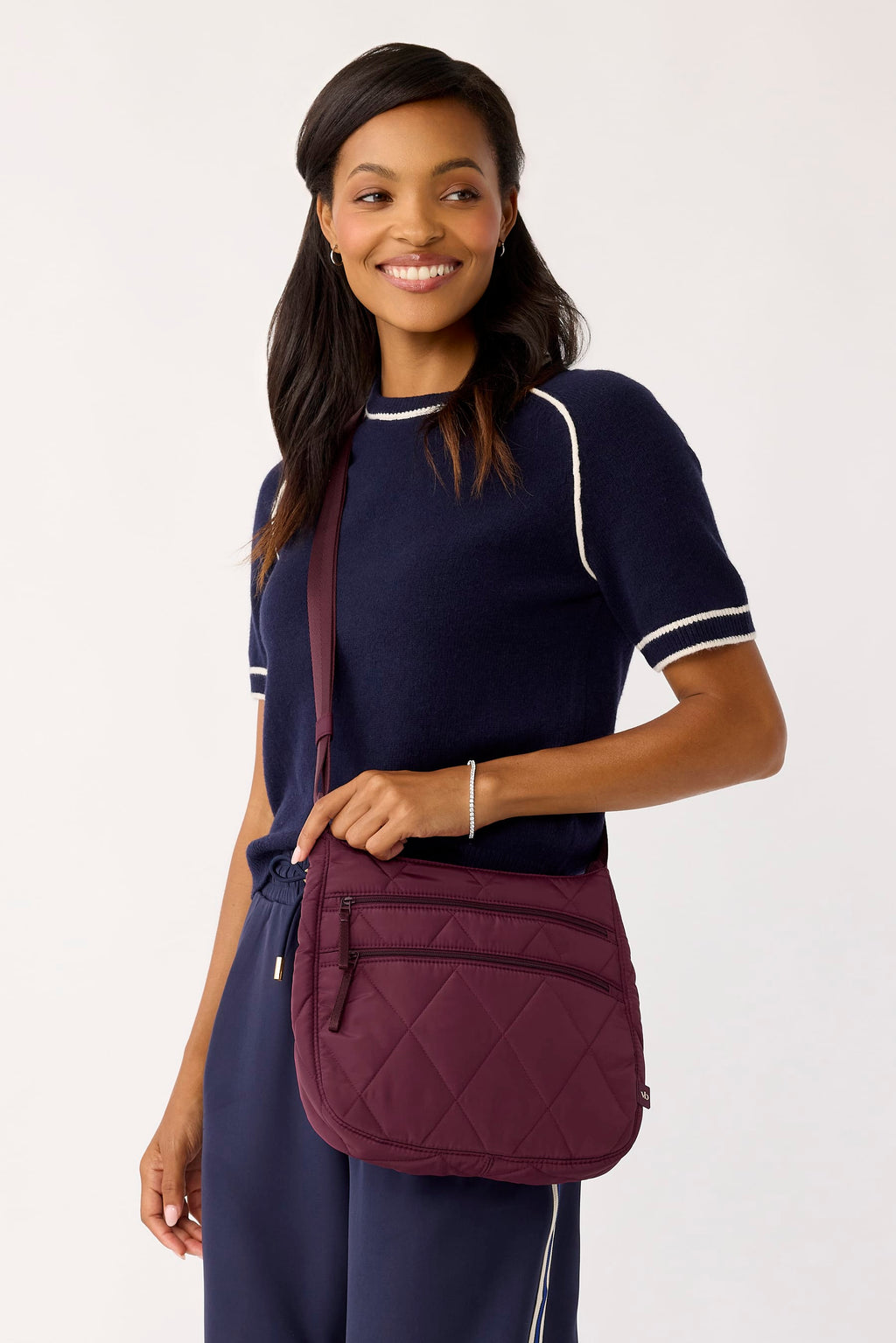 Trio Zip Hipster - Fig