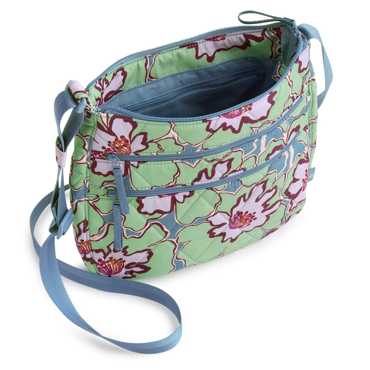 Trio Zip Hipster - Reflecting Lily Pads