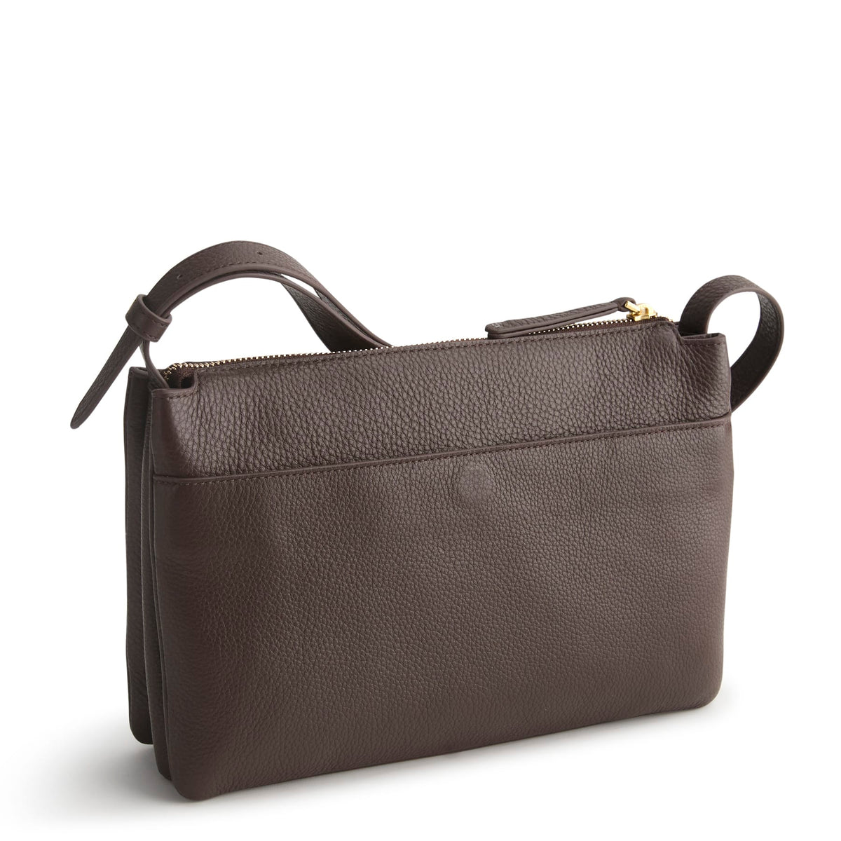 Foxbury Crossbody - Appliqu\u00e9 Floral Coffee Bean