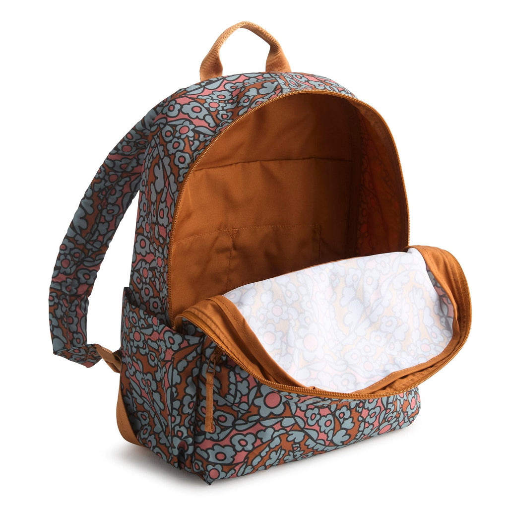 Just Right Bancroft Backpack - Tiny Garden Roasted Pecan