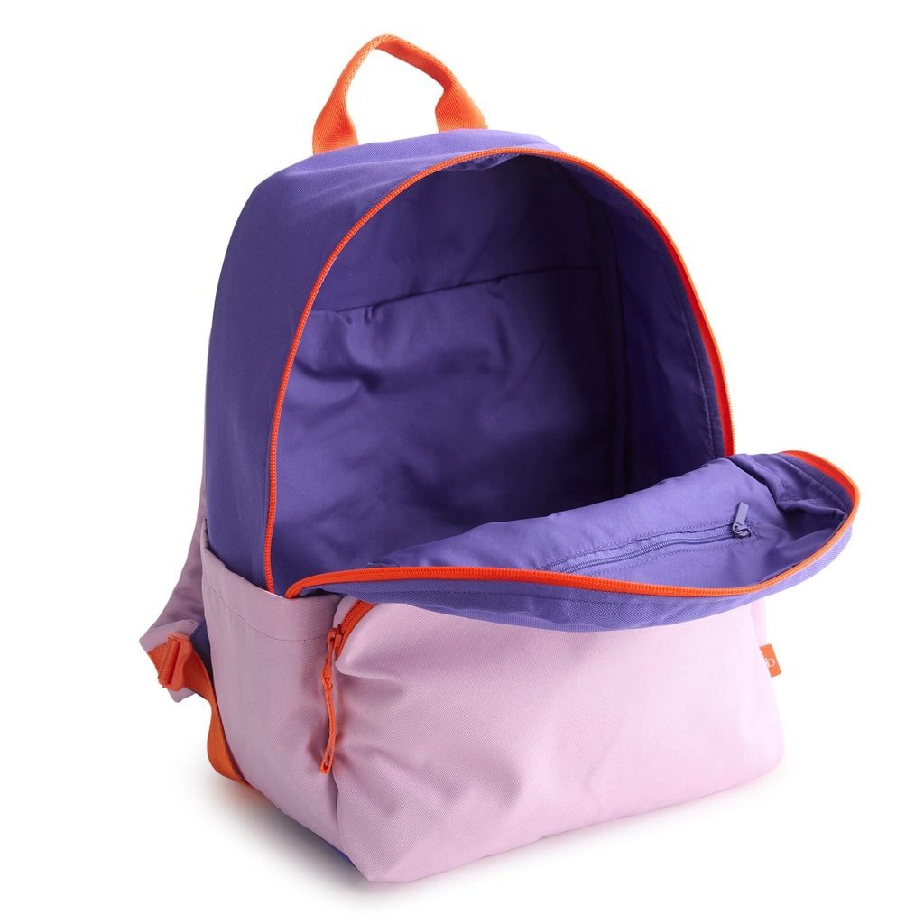 Essential Backpack - Purple Colorblock
