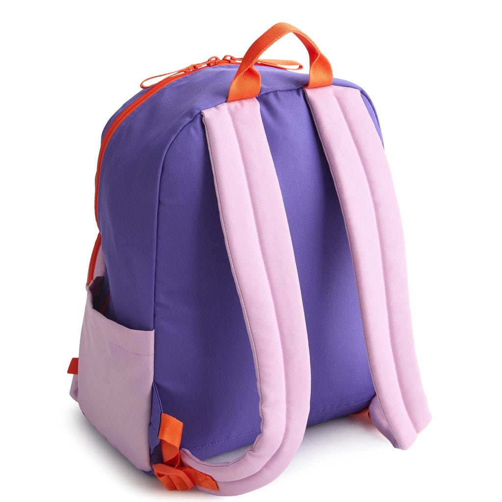 Essential Backpack - Purple Colorblock