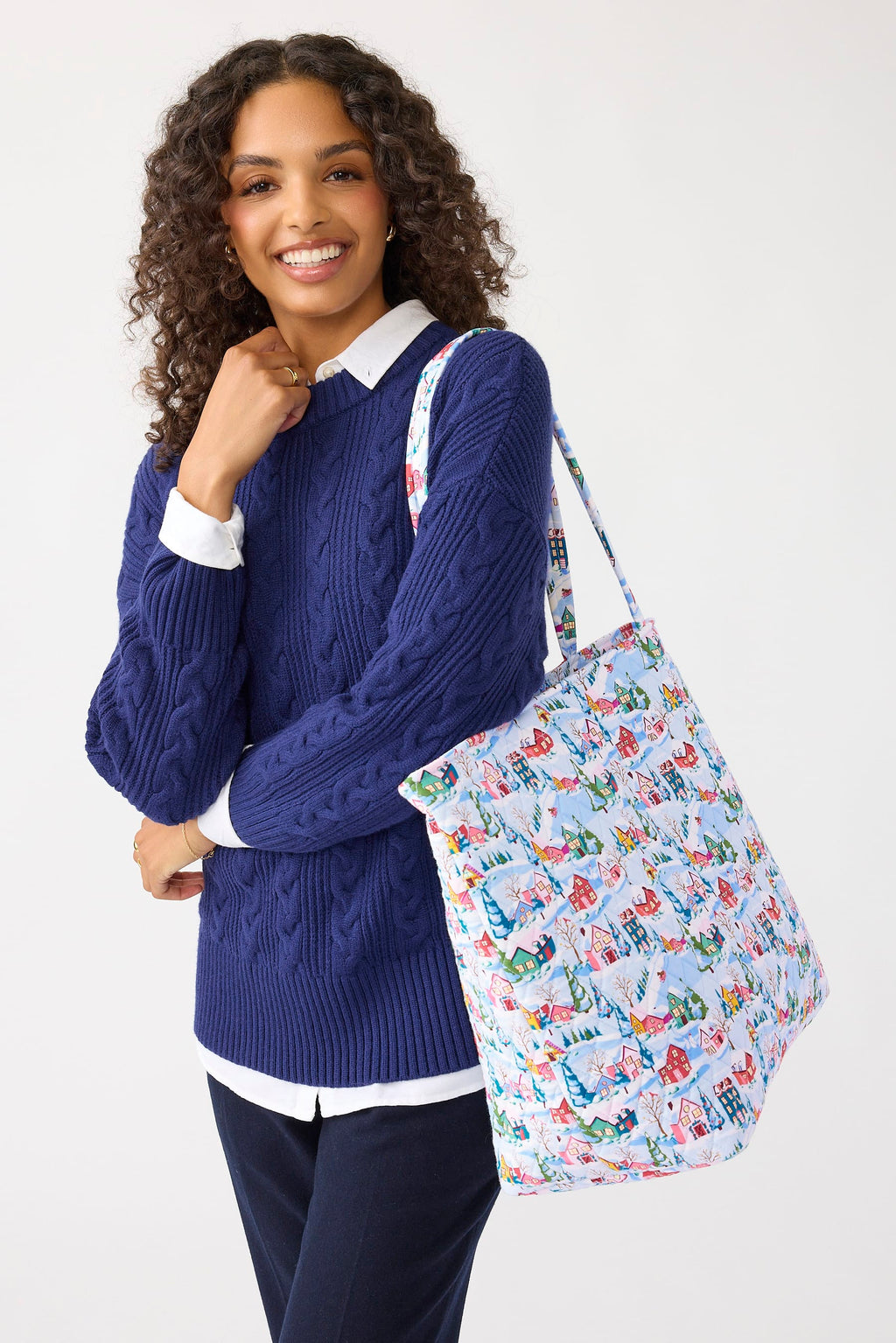 Grand Tote - Holiday Houses