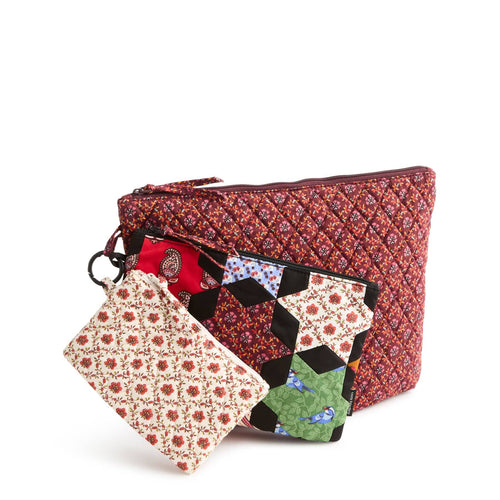 3 Pouch Organizer Set - Star Patchwork