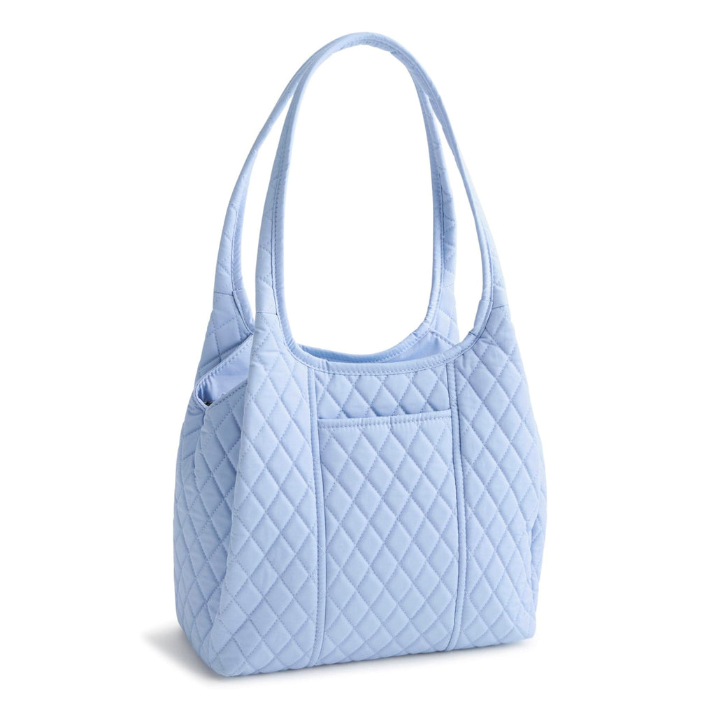 Circular Shoulder Bag - Soft Chambray