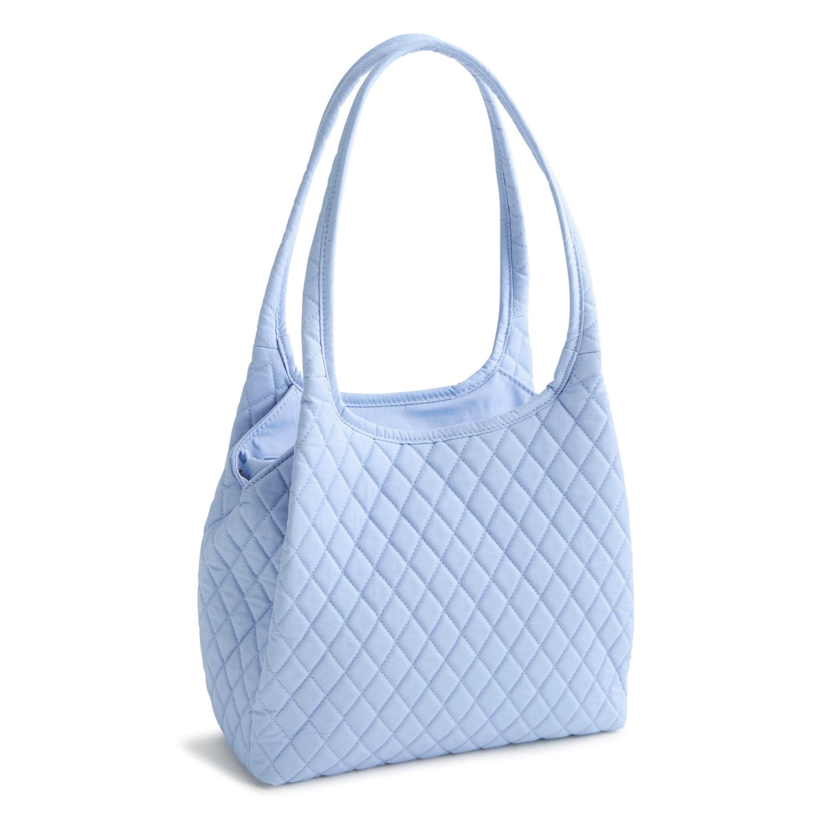 Circular Shoulder Bag - Soft Chambray