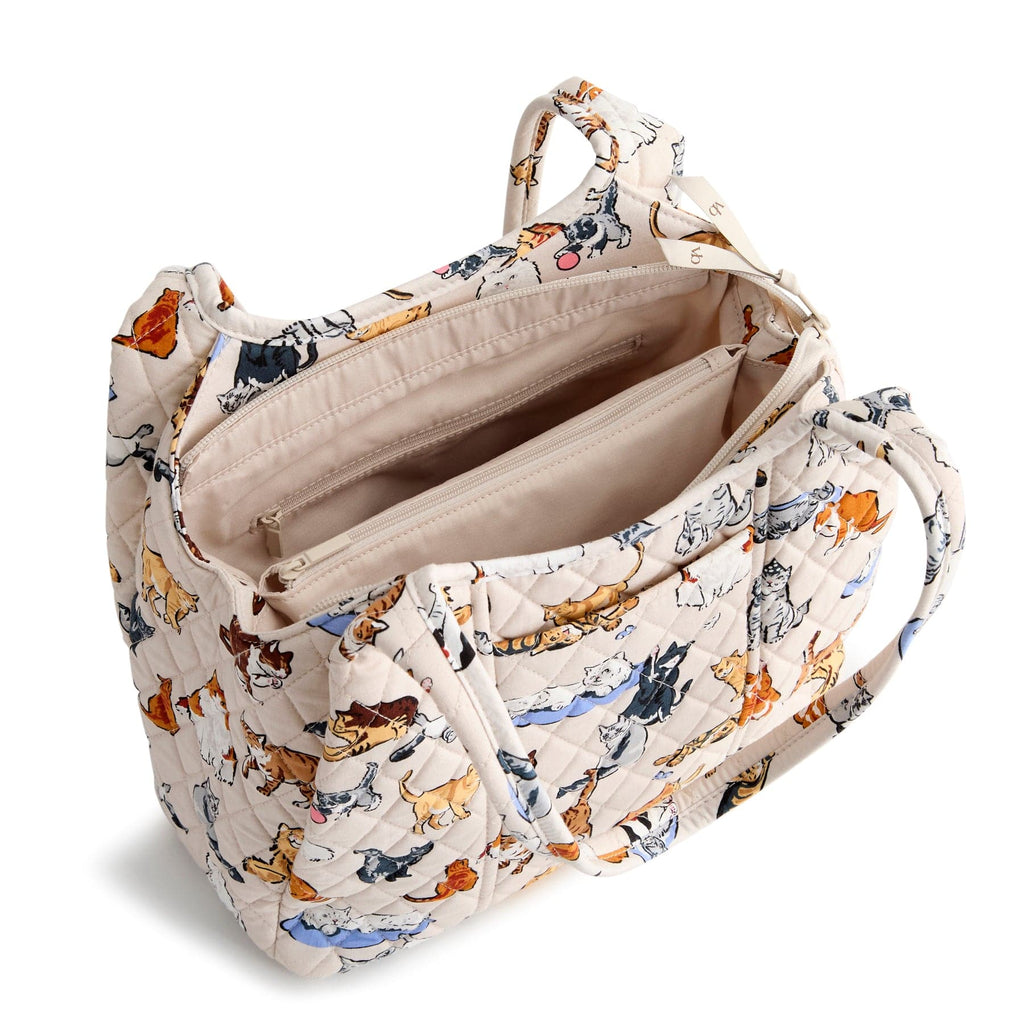 Circular Shoulder Bag - A Cat's Life