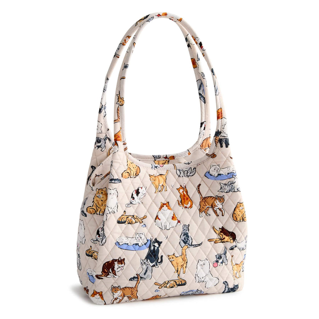 Circular Shoulder Bag - A Cat's Life