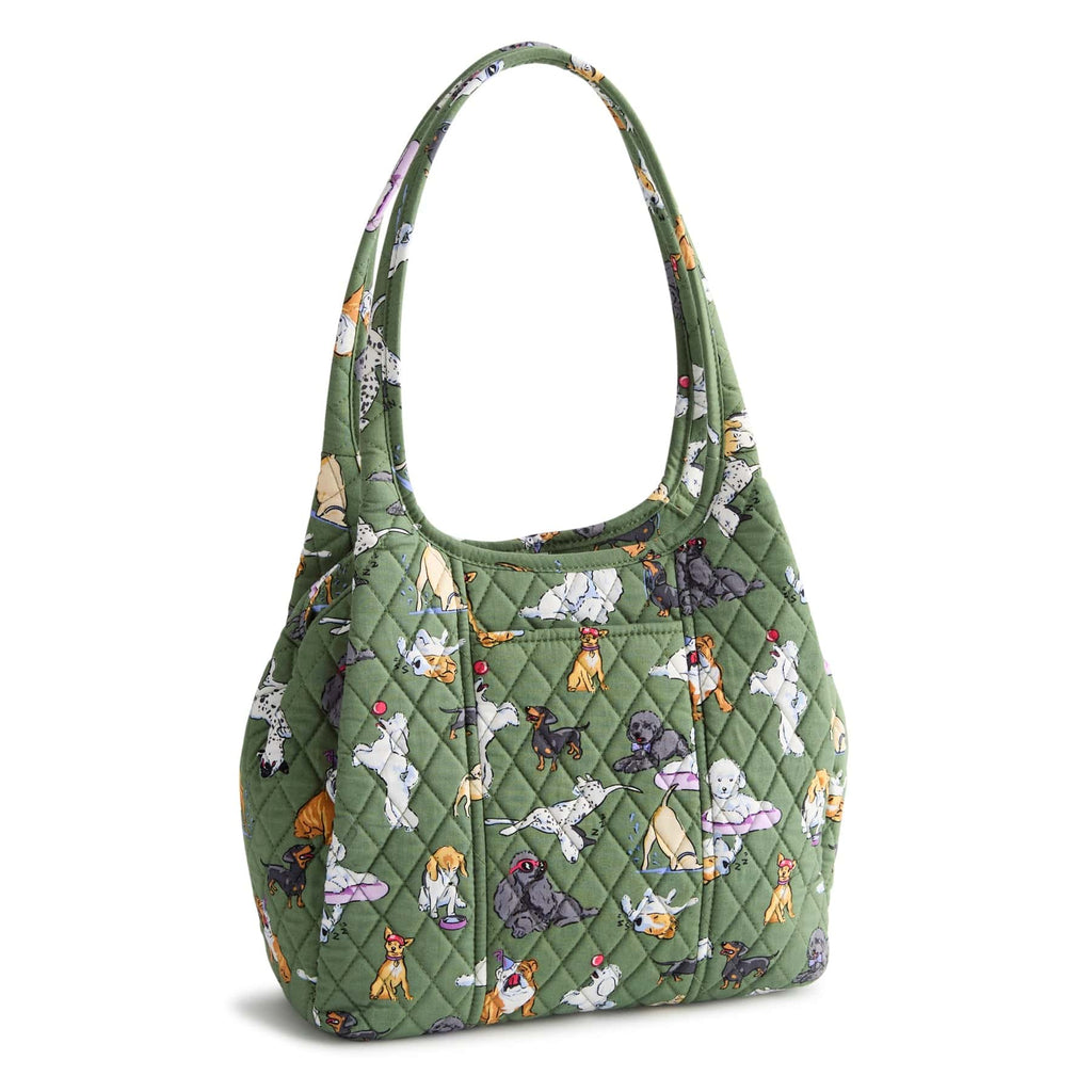 Circular Shoulder Bag - Dog Park