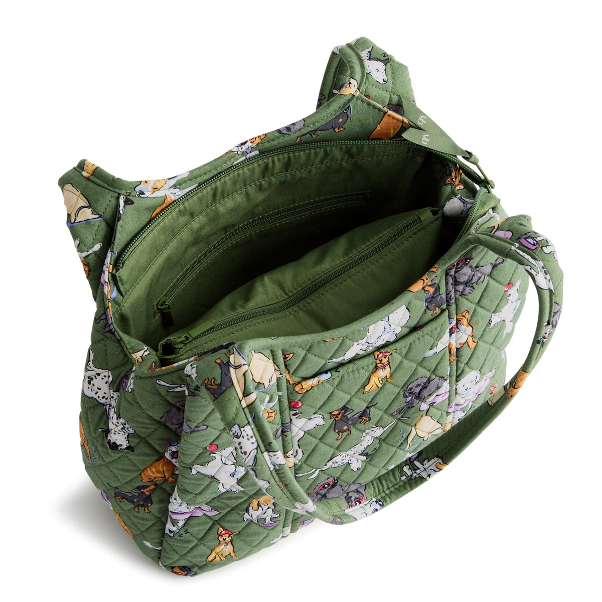 Circular Shoulder Bag - Dog Park