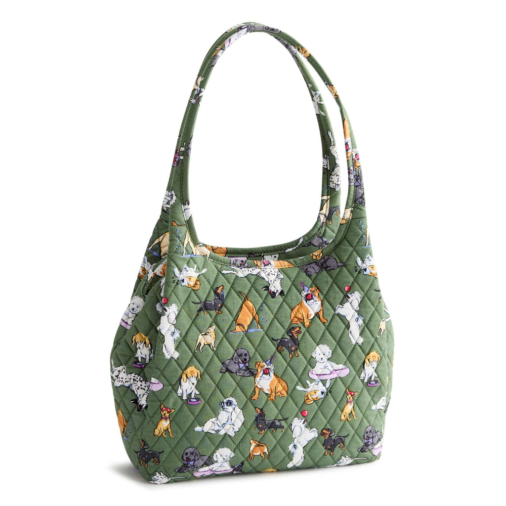 Circular Shoulder Bag - Dog Park