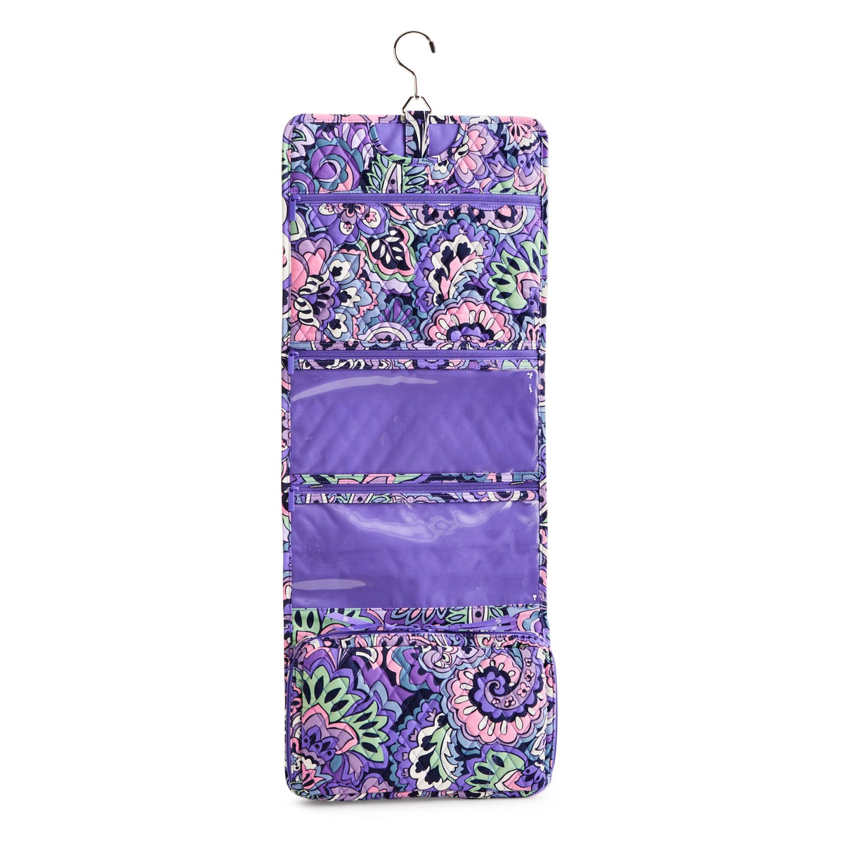 Essential Hanging Travel Organizer - Floral Swirls