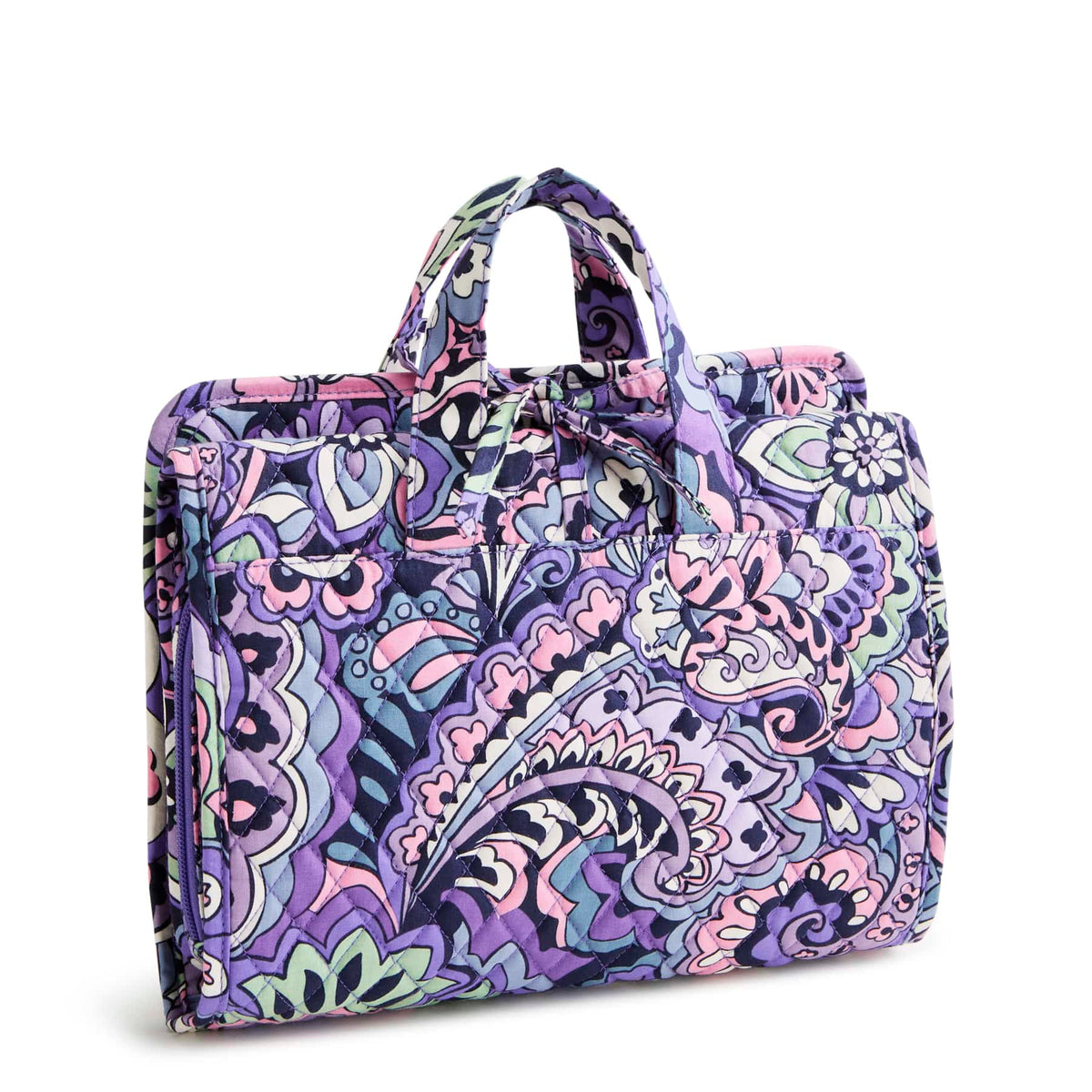 Essential Hanging Travel Organizer - Floral Swirls