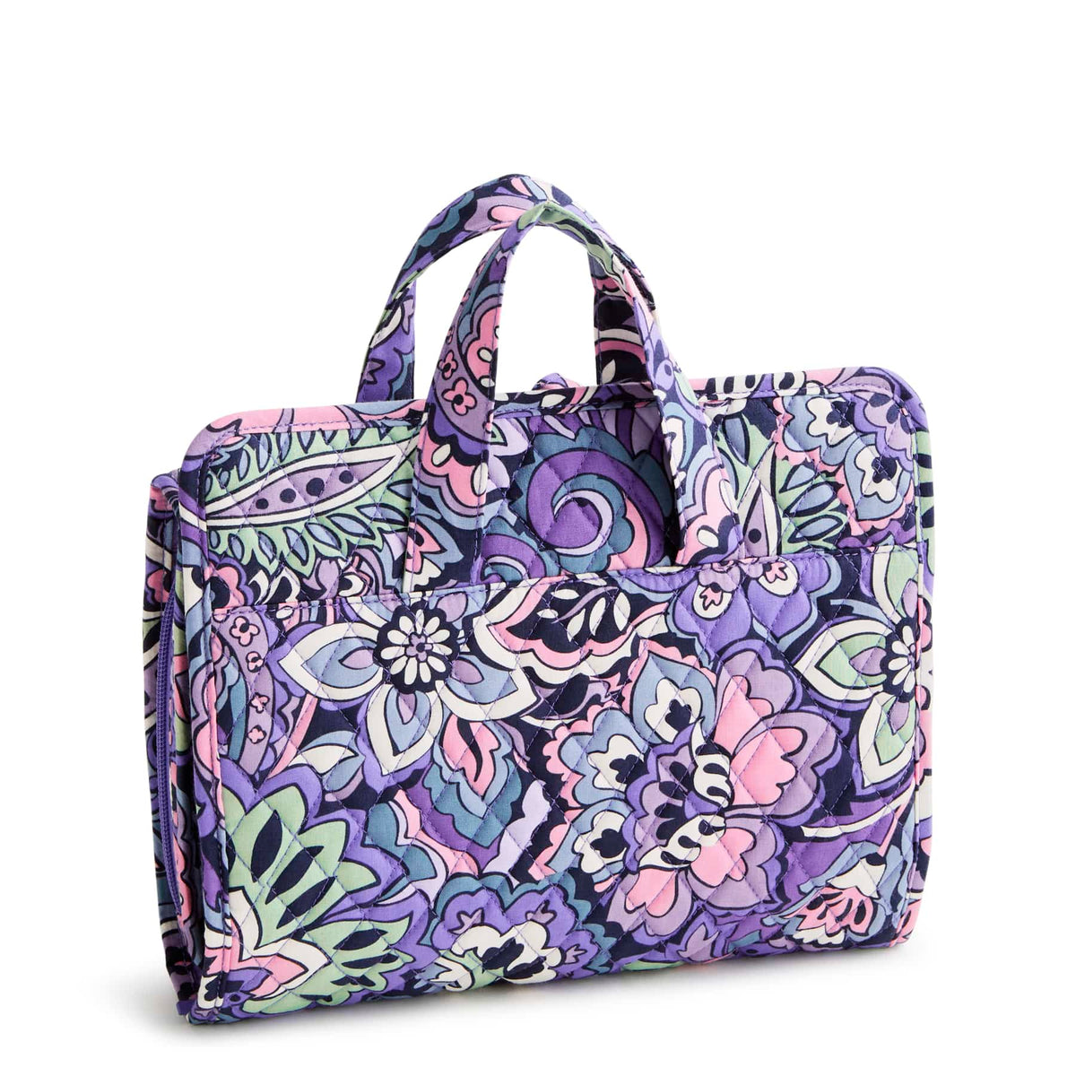 Essential Hanging Travel Organizer - Floral Swirls