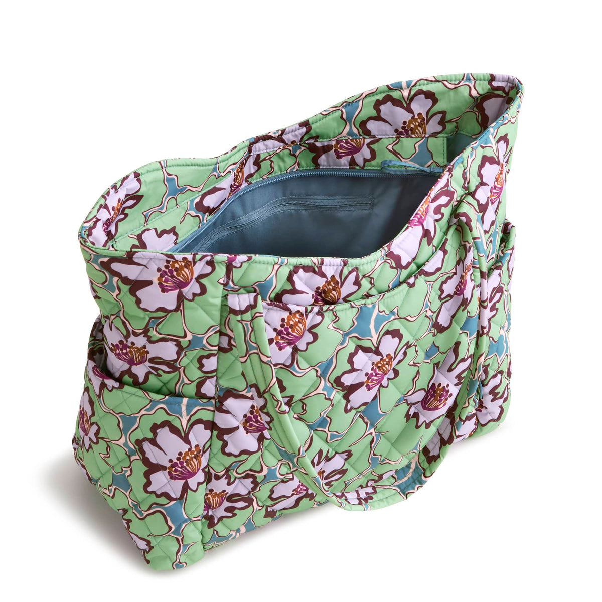 Large Glenna Tote - Reflecting Lily Pads