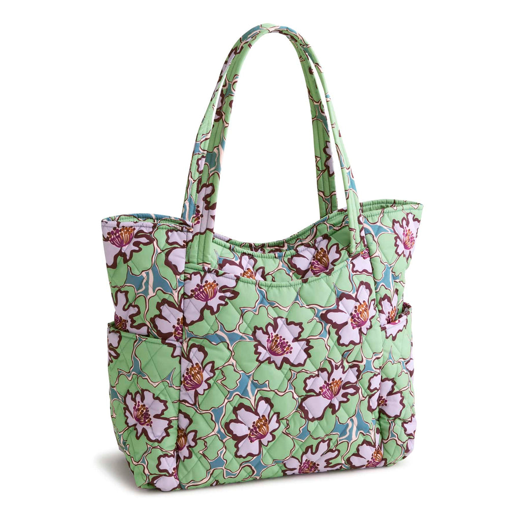 Large Glenna Tote - Reflecting Lily Pads