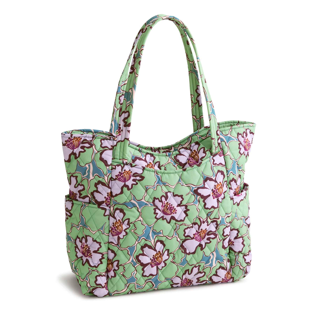 Large Glenna Tote - Reflecting Lily Pads