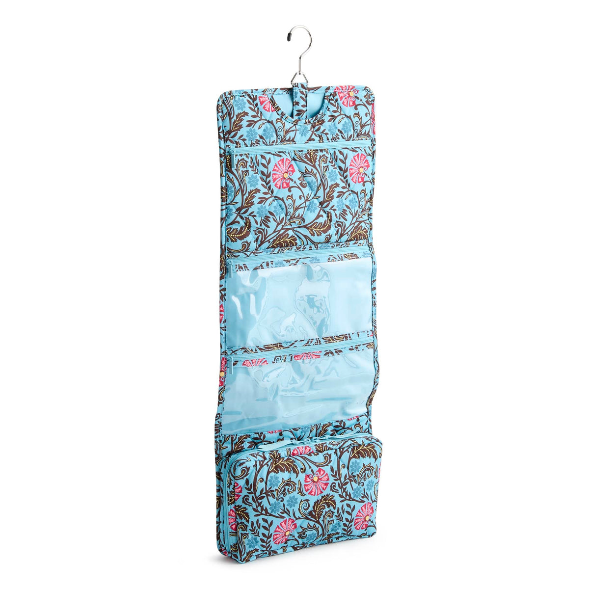 Essential Hanging Travel Organizer - Posy Scrolls