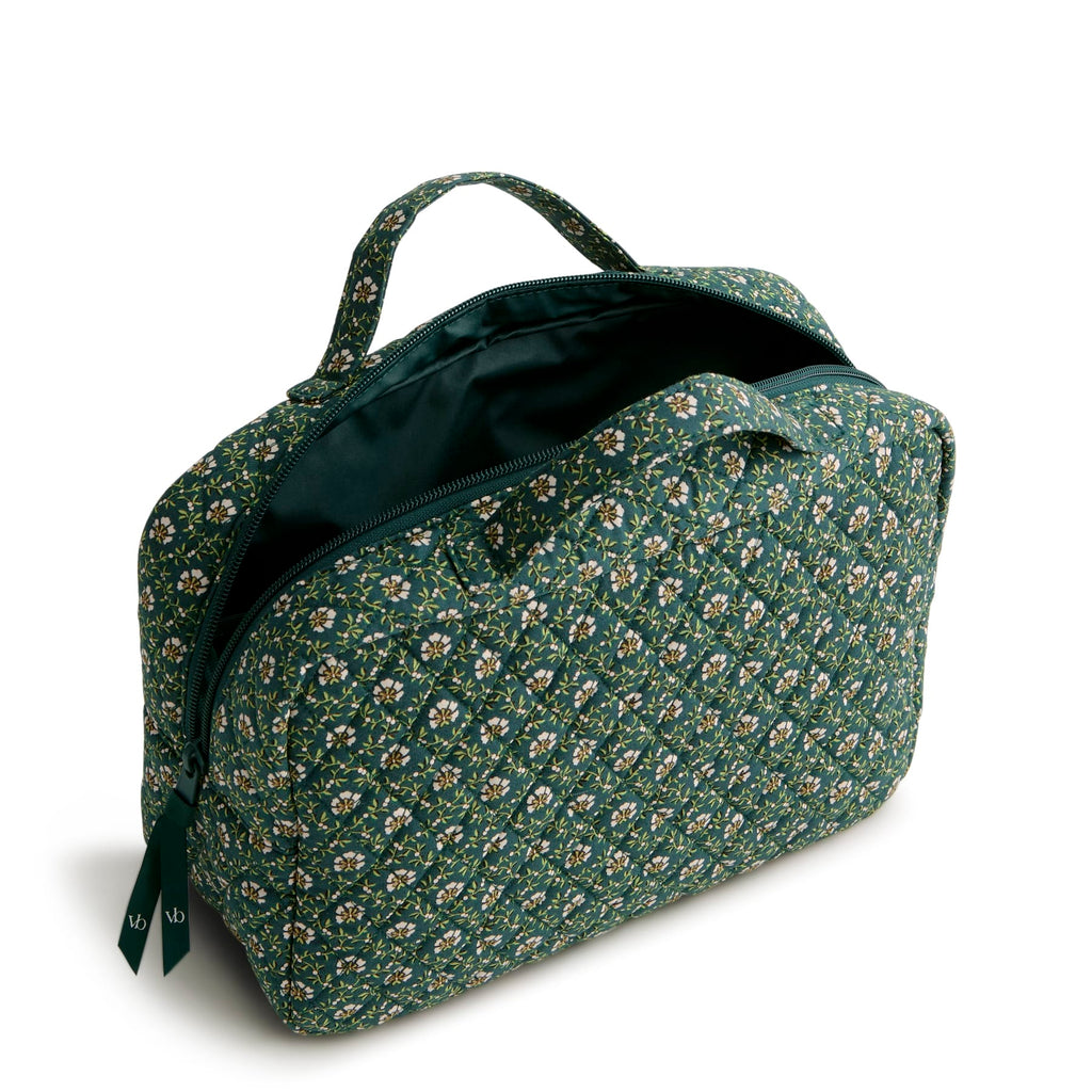 XL Cosmetic Bag - Mistletoe Lattice