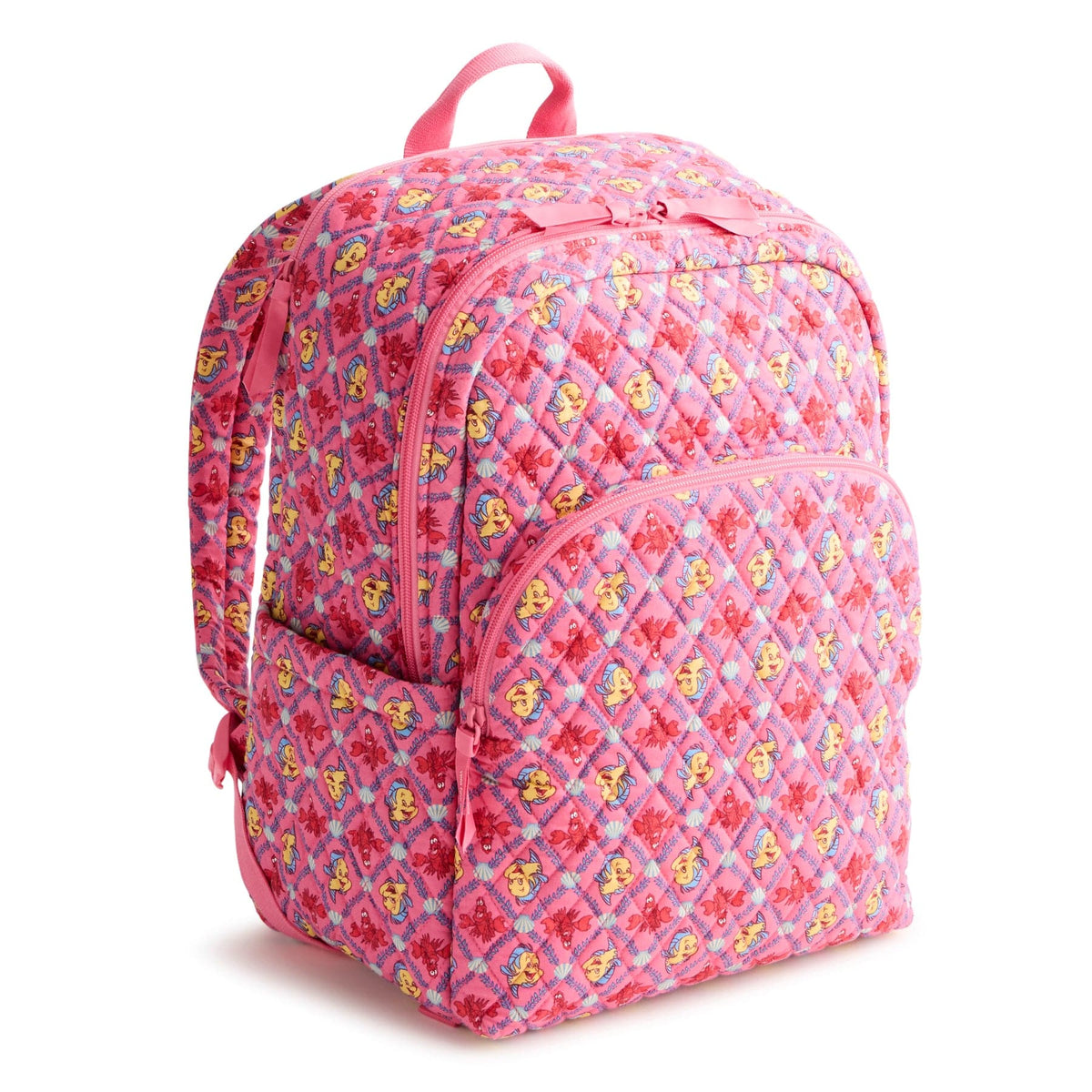 Disney Essential Large Backpack - Ariel's Pink Lagoon Ditsy