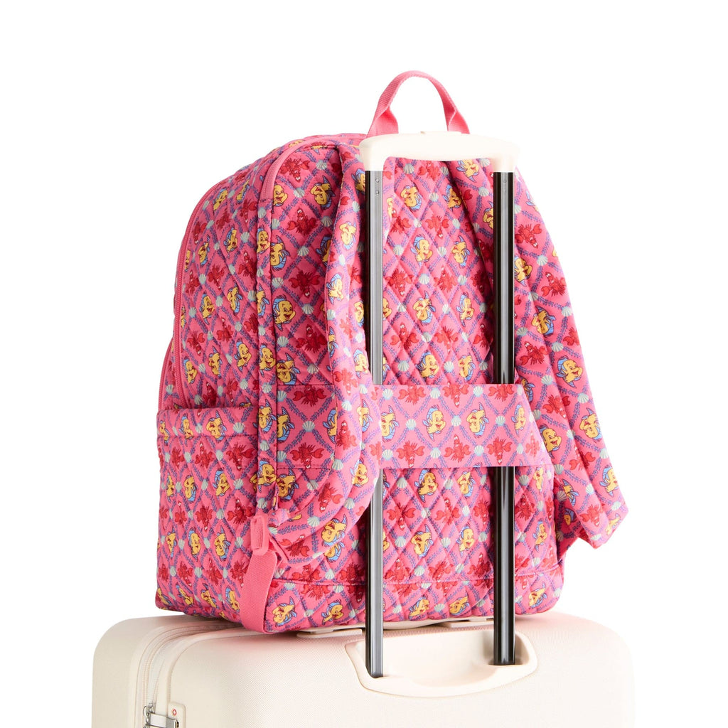 Disney Essential Large Backpack - Ariel's Pink Lagoon Ditsy