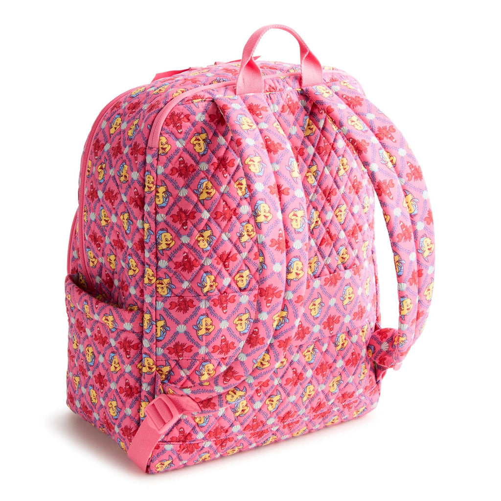 Disney Essential Large Backpack - Ariel's Pink Lagoon Ditsy
