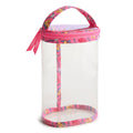 Disney Essential Clear Lotion Bag - Ariel's Pink Lagoon Ditsy