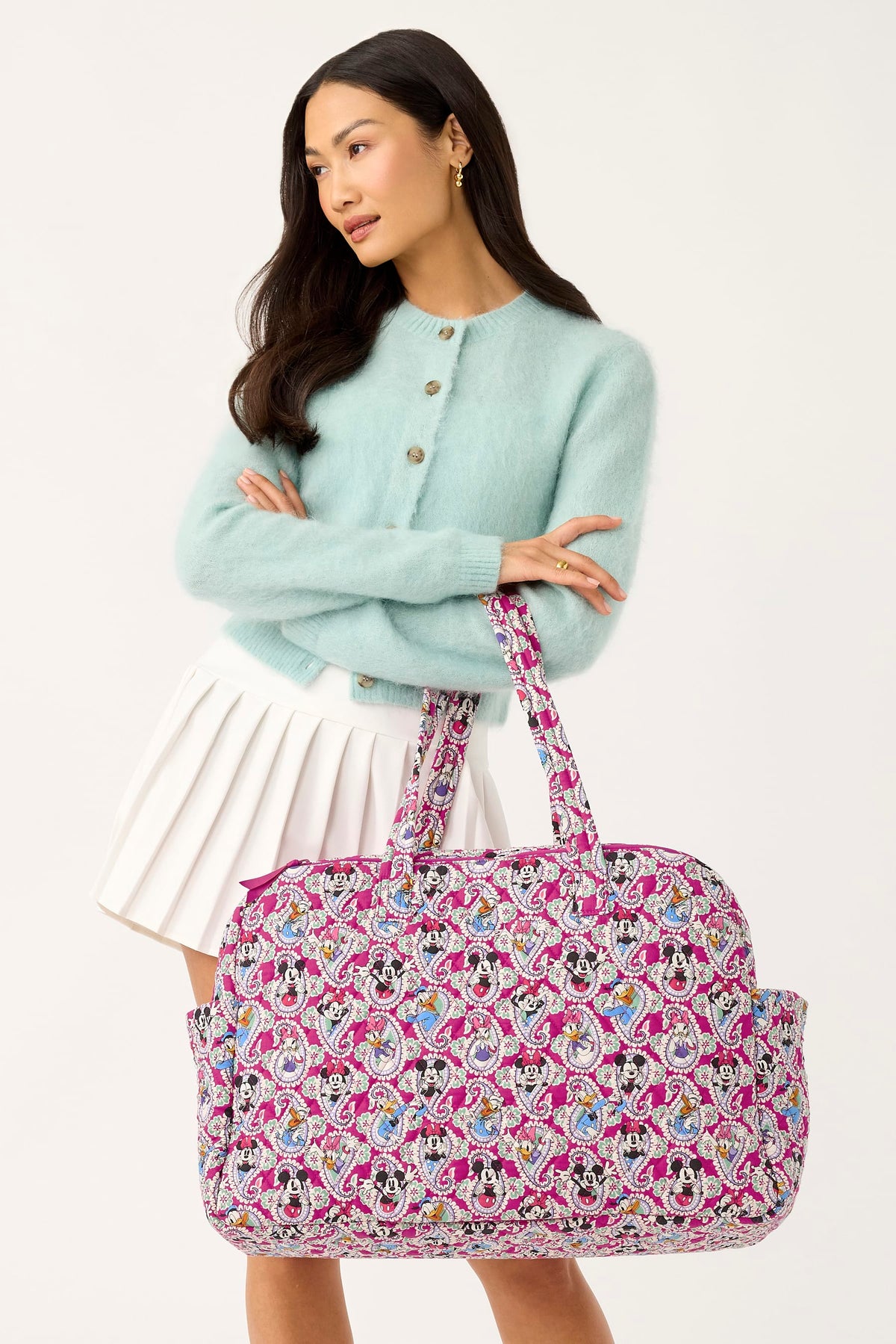 Disney Large Weekender Travel Bag - Playful Mickey and Friends