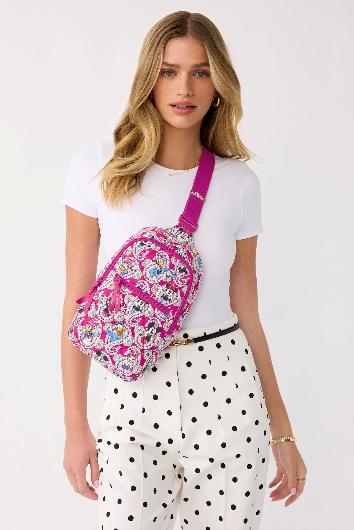 Disney Essential Sling Backpack - Playful Mickey and Friends